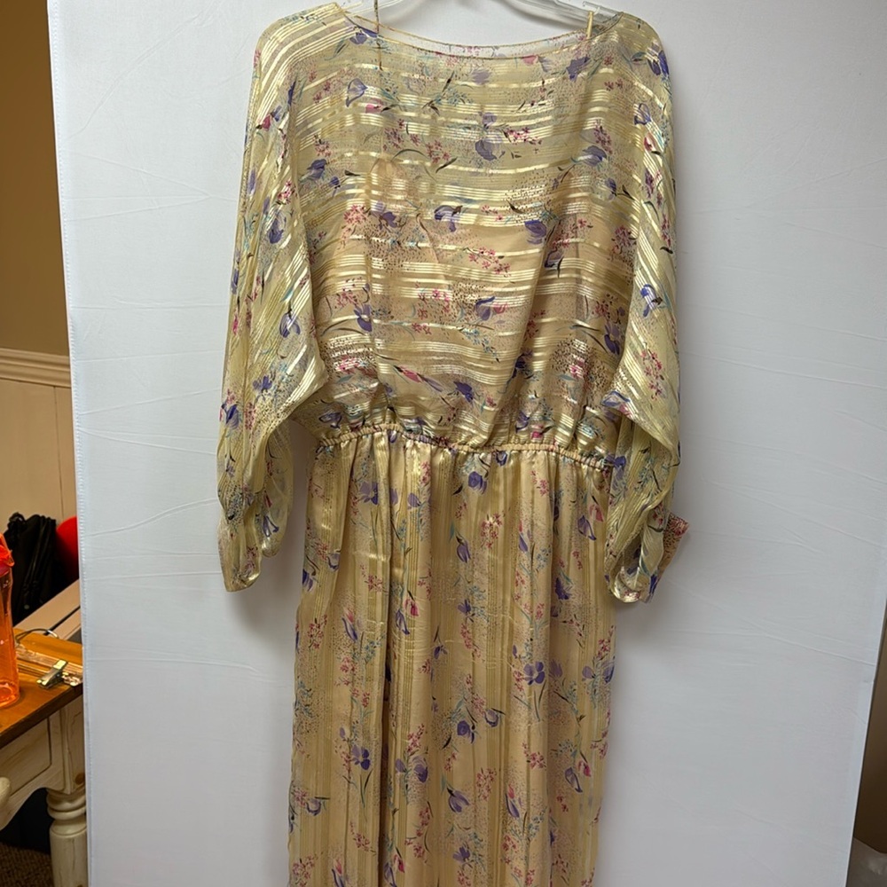 Lord & Taylor Don Wolf Dress Vintage Size Medium